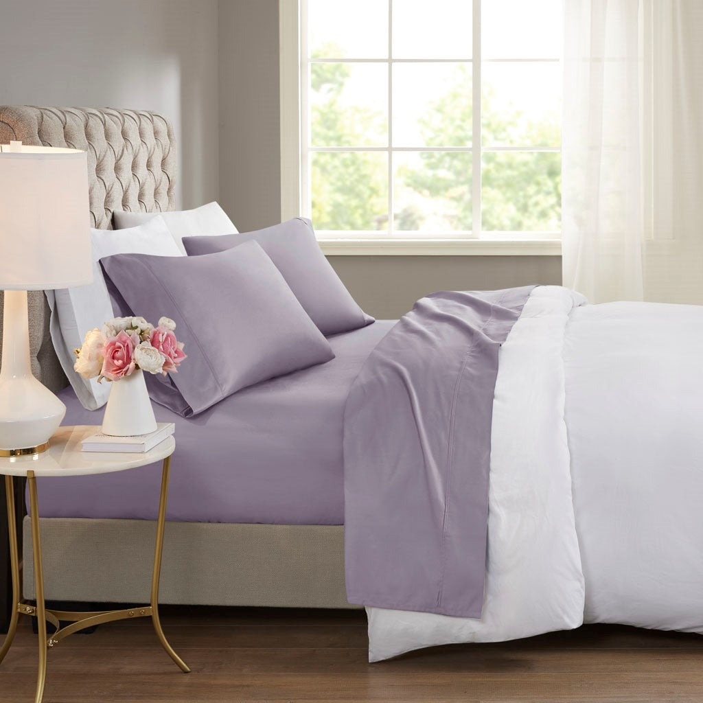600 Thread Count Cooling Cotton Rich Sheet Set FullBR20-1915 By Olliix
