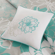 Load image into Gallery viewer, Olliix Lola 100% Cotton Sateen Printed 6 Piece Comforter Set By Madison Park MP10-6833
