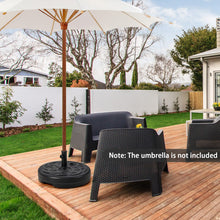Load image into Gallery viewer, 22 Inch Fillable Heavy-Duty Round Patio Umbrella Base Stand
