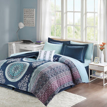 Load image into Gallery viewer, Intelligent Design Loretta Comforter And Sheet Set -Twin Id10-1374
