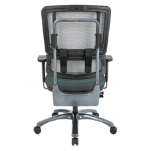 Load image into Gallery viewer, Vertical Grey Mesh Back Chair with Titanium Base and Grey Mesh Seat, 99667T-2M
