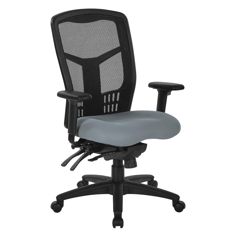 ProGrid¨ High Back Managers Chair in Fun Colors Grey, 92892-2M