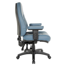 Load image into Gallery viewer, Professional Dual Function Ergonomic High Back Chair in Dillon Blue, EC4300-R105
