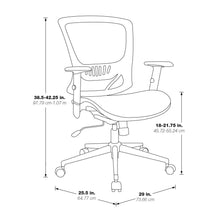 Load image into Gallery viewer, Mesh Back &amp; Seat Locking Tilt Task Chair with Chrome Base, EM91027C-3
