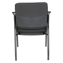 Load image into Gallery viewer, VisitorÕs Chair Black Frame Padded Arms, 83710B-231
