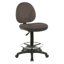 Load image into Gallery viewer, Sculptured Seat and Back Drafting Chair in Dillon Graphite, DC550-R111
