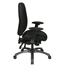Load image into Gallery viewer, Multi-Function High Back Chair with Seat Slider and Titanium Finish Base
