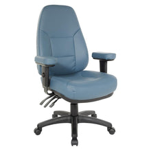 Load image into Gallery viewer, Professional Dual Function Ergonomic High Back Chair in Dillon Blue, EC4300-R105
