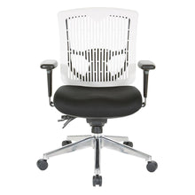 Load image into Gallery viewer, ContouredÊWhite Plastic Back Manager&#39;s Chair , 97898CWH-30
