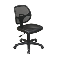 Load image into Gallery viewer, Mesh Screen Back Task Chair with Vinyl Seat
