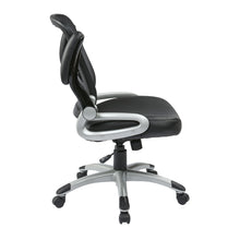 Load image into Gallery viewer, Screen Back and Bonded Leather Seat Managers Chair
