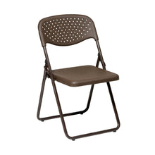 Load image into Gallery viewer, Folding Chair with Plastic Seat and Back
