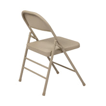 Load image into Gallery viewer, Folding Chair with Metal Seat and Back
