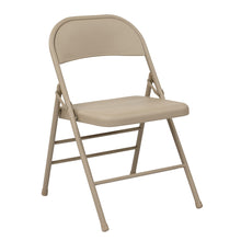 Load image into Gallery viewer, Folding Chair with Metal Seat and Back
