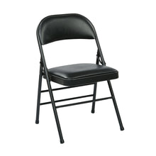 Load image into Gallery viewer, Folding Chair with Vinyl Seat and Back
