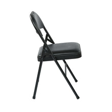 Load image into Gallery viewer, Folding Chair with Vinyl Seat and Back
