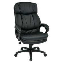 Load image into Gallery viewer, Oversized Faux Leather Executive Chair
