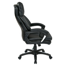 Load image into Gallery viewer, Oversized Faux Leather Executive Chair

