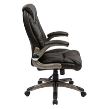 Load image into Gallery viewer, Faux Leather Mid Back Managers Chair
