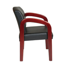 Load image into Gallery viewer, Cherry Finish Wood Visitor Chair
