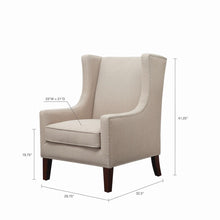 Load image into Gallery viewer, Madison Park Barton Wing Chair FPF18-0078 By Olliix
