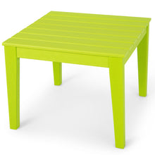 Load image into Gallery viewer, 25.5 Inch Square Kids Activity Play Table-Green
