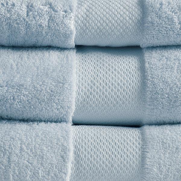Madison Park Signature Turkish Cotton 6 Piece Bath Towel Set MPS73-455 By Olliix