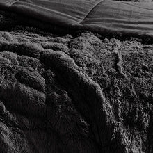 Load image into Gallery viewer, Malea Shaggy Faux Fur Comforter Set Full/Queen ID10-1921 By Olliix
