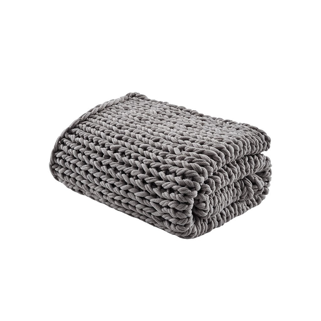 Handmade Chunky Double Knit Throw MP50-7315 By Olliix