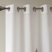 Load image into Gallery viewer, Madison Park Cecily 65% Rayon 35% Polyester Burnout Printed Window Panel MP40-6605 By Olliix
