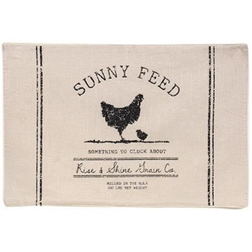 Sunny Feed Farmhouse Placemat (Pack of 2)