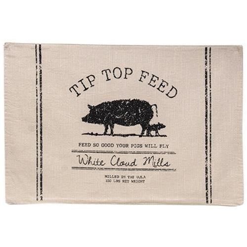 Tip Top Feed Farmhouse Placemat (Pack of 2)