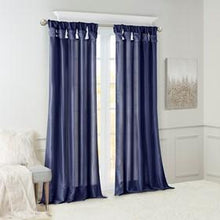 Load image into Gallery viewer, Madison Park Emilia 100% Polyester Twist Tab Lined Window Curtain MP40-6317 By Olliix
