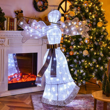 Load image into Gallery viewer, Pre-Lit Angel Christmas Decoration with 100 LED Lights
