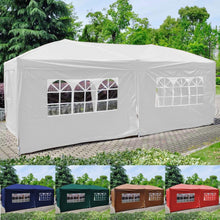 Load image into Gallery viewer, EZ POP UP 10’X20’ Wedding Party Tent Folding Gazebo Beach Canopy W/Carry Bag
