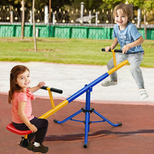 Load image into Gallery viewer, 360°Rotation Kids Seesaw Swivel Teeter Totter Playground Equipment
