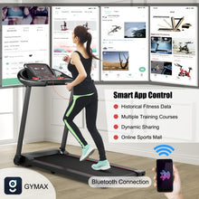 Load image into Gallery viewer, 2.25HP Electric Running Machine Treadmill with Speaker and APP Control-Red
