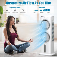 Load image into Gallery viewer, 3-in-1 Evaporative Air Cooler with 9H Timer Remote-White
