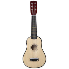 Load image into Gallery viewer, Brown 25&quot; Beginners Kids Guitar 6 String with Pick
