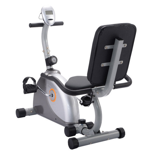 Recumbent Cardio Exercise Stationary Bicycle