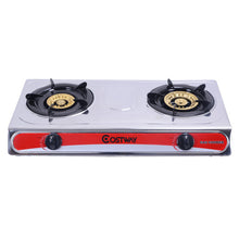 Load image into Gallery viewer, Stainless Steel 2 Burners Gas Stove
