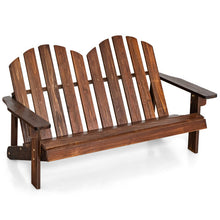 Load image into Gallery viewer, 2 Person Adirondack Chair with High Backrest

