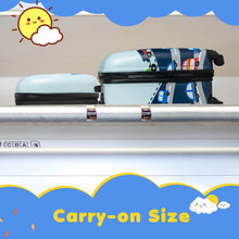 Load image into Gallery viewer, 2 Pieces Kids Carry-on Luggage Set with 12 Inch Backpack-Blue
