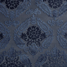 Load image into Gallery viewer, Amelia Knitted Jacquard Paisley Total Blackout Grommet Top Curtain Panel - SS40-0208
