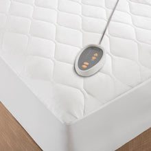 Load image into Gallery viewer, Beautyrest Cotton Blend Heated Mattress Pad - Cal King BR55-0202 By Olliix
