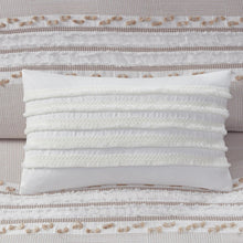 Load image into Gallery viewer, Olliix Daria 100% Cotton Oblong Pillow With Tassels By INK+IVY II30-1086
