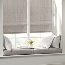Load image into Gallery viewer, Galen Basketweave Room Darkening Cordless Roman Shade MP40-7326 By Olliix
