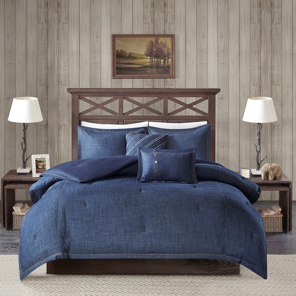 Woolrich Perry Oversized Denim Comforter Set -Twin/Twin Xl Wr10-2191