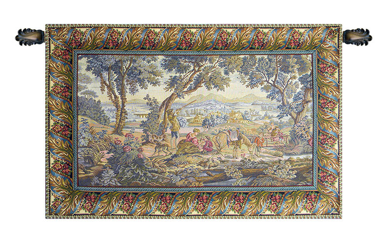 The Hunting Trip Italian Tapestry