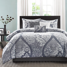 Load image into Gallery viewer, Madison Park 7 Piece Cotton Printed Comforter Set -Queen MP10-501 By Olliix
